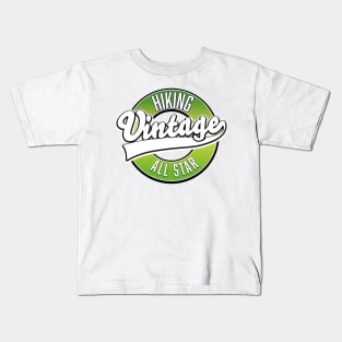 Hiking Vintage all star logo Kids T-Shirt